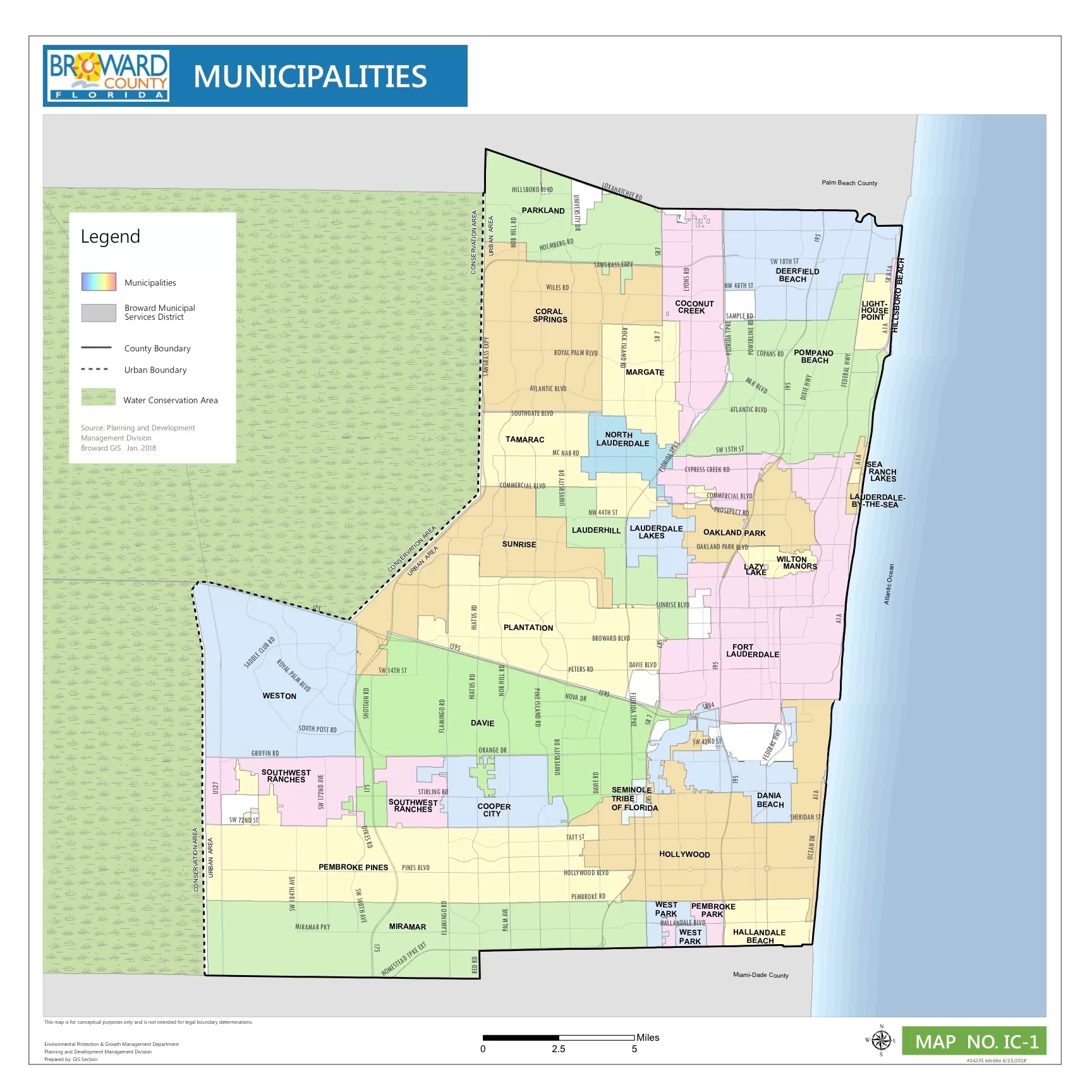 Broward County Neighborhood Map