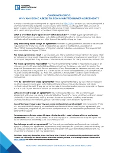 Buyer Broker Agreement
